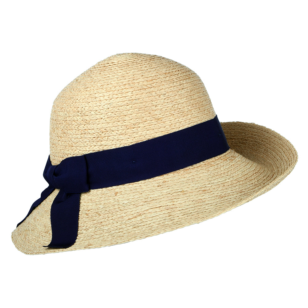 Chapeau Été en Paille Bronte naturel-bleu marine FAILSWORTH