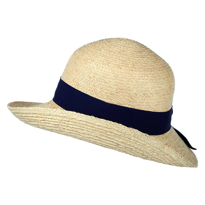 Chapeau Été en Paille Bronte naturel-bleu marine FAILSWORTH