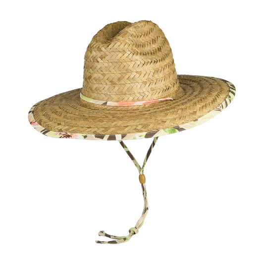 Chapeau Lifeguard en Paille de Palmier Montane naturel DORFMAN PACIFIC