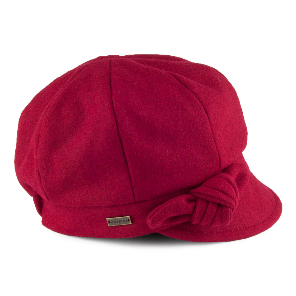 Casquette Gavroche Adele écarlate BETMAR