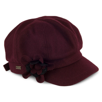 Casquette Gavroche Lydia prune BETMAR