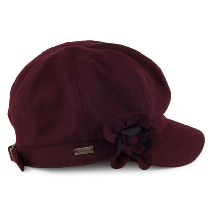 Casquette Gavroche Lydia prune BETMAR