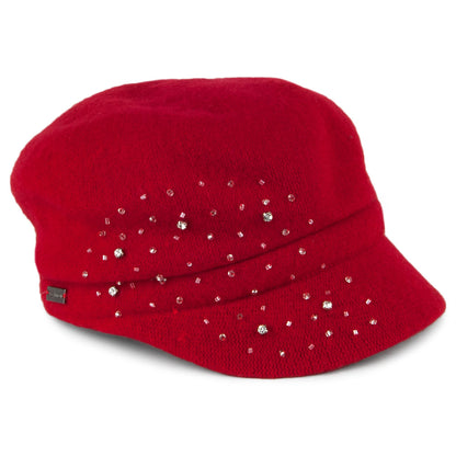 Casquette Gavroche Lynn rouge BETMAR
