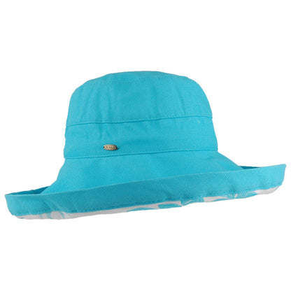 Chapeau Été Pliable en Coton Aninata ciel SCALA