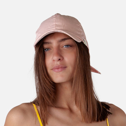 Casquette de Soleil en Coton Wupper vieux rose BARTS