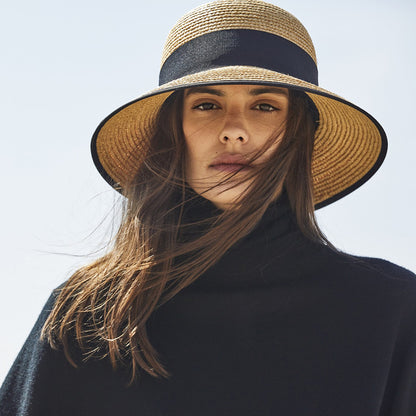 Chapeau Été en Raphia Rebecca naturel TILLEY