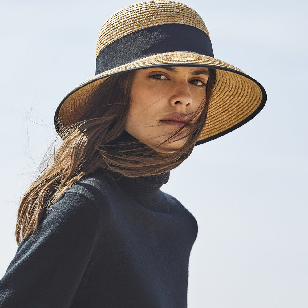 Chapeau Été en Raphia Rebecca naturel TILLEY
