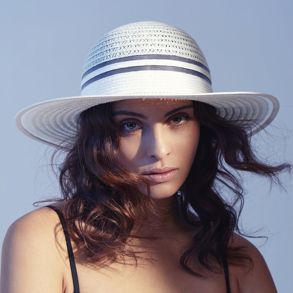 Chapeau Été Capeline blanc SEEBERGER