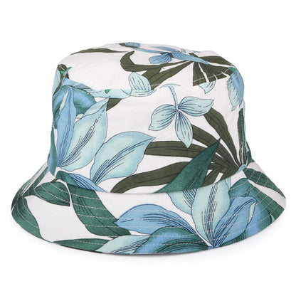 Chapeau Bob Tropical blanc SEEBERGER