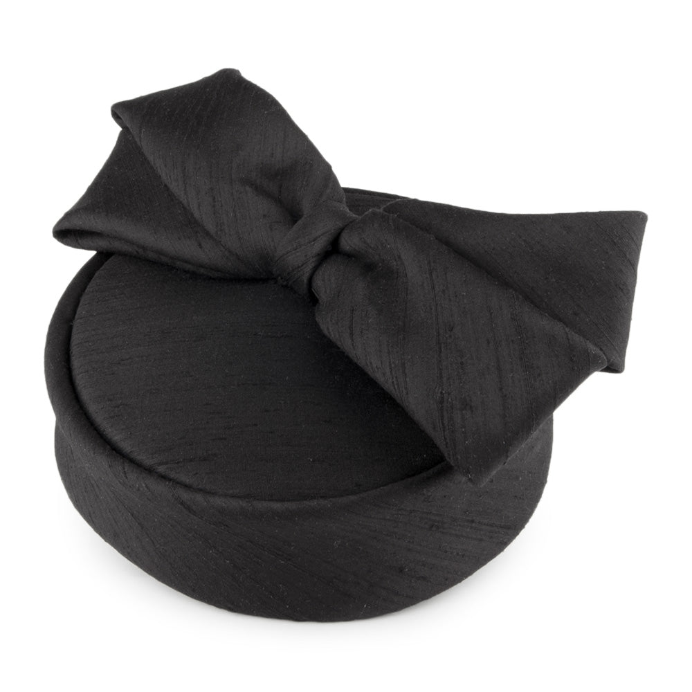 Chapeau Calot en Soie Anglaise noir WHITELEY