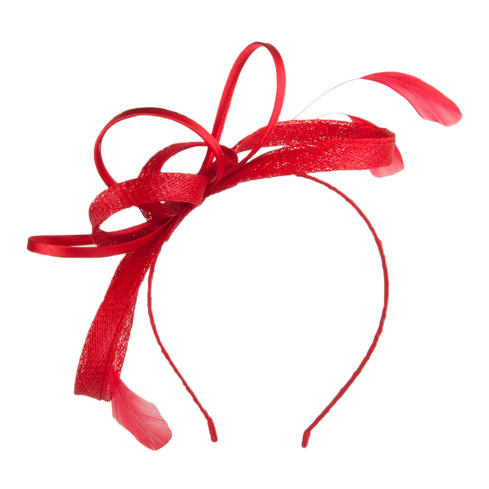 Chapeau Bibi Julie rouge JANE ANNE DESIGNS