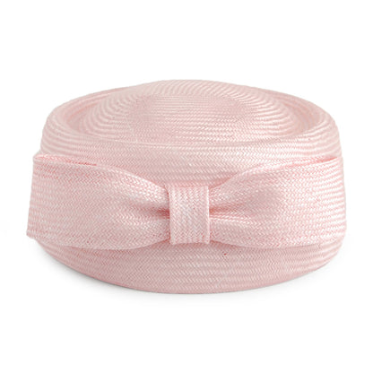Chapeau Calot en Paille Jackie O rose WHITELEY