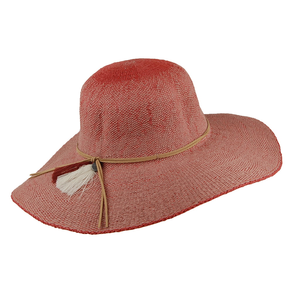 Chapeau Capeline Été à Bord Large Alecan rose BARTS