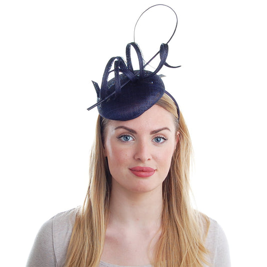 Chapeau Calot Bibi Viola bleu nuit FAILSWORTH