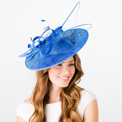 Chapeau Bibi Disque Lunar bleu FAILSWORTH