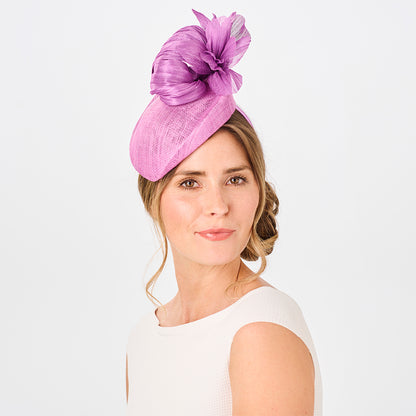 Chapeau Calot avec Fleur Eleanor magnolia FAILSWORTH