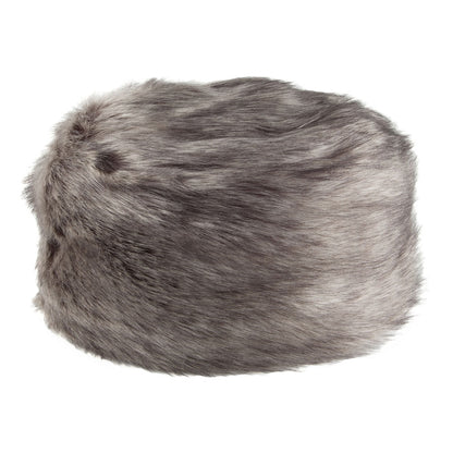 Chapeau Calot Femme Hiver en Fausse Fourrure gris HELEN MOORE