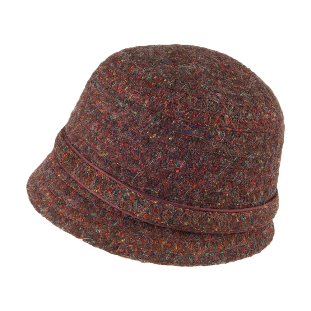 Chapeau Cloche Ella chocolat BETMAR