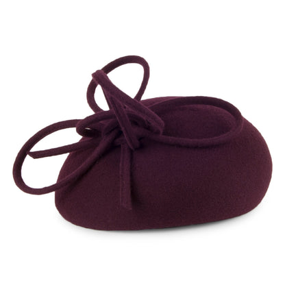 Chapeau Calot en Laine avec Boucles Rosey mûre WHITELEY
