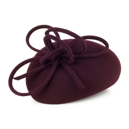 Chapeau Calot en Laine avec Boucles Rosey mûre WHITELEY