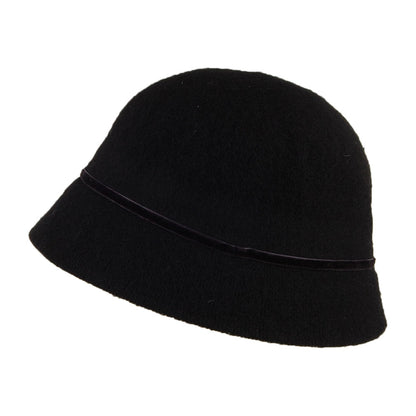 Chapeau Cloche Sophiya noir BETMAR