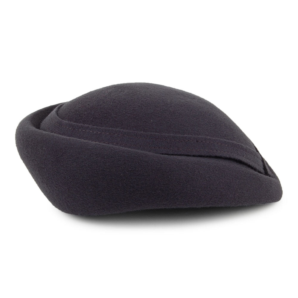 Chapeau Calot en Laine Maria anthracite WHITELEY