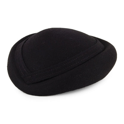 Chapeau Calot en Laine Maria noir WHITELEY