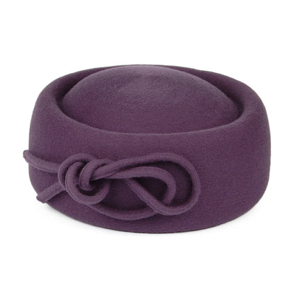 Chapeau Calot Bouvier en Laine mauve WHITELEY