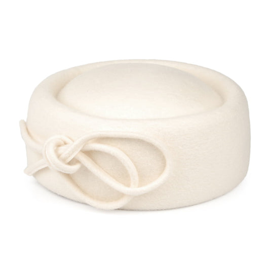 Chapeau Calot Bouvier en Laine blanc hiver WHITELEY