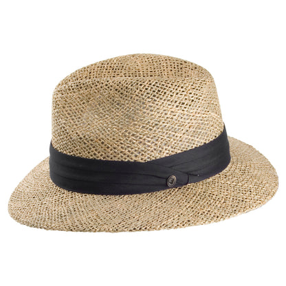 Chapeau Fedora Safari en Jonc de Mer naturel JAXON & JAMES