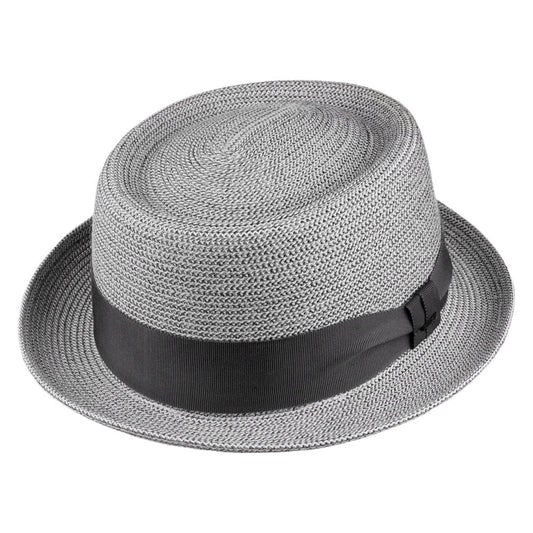 Chapeau Pork Pie Waits gris BAILEY