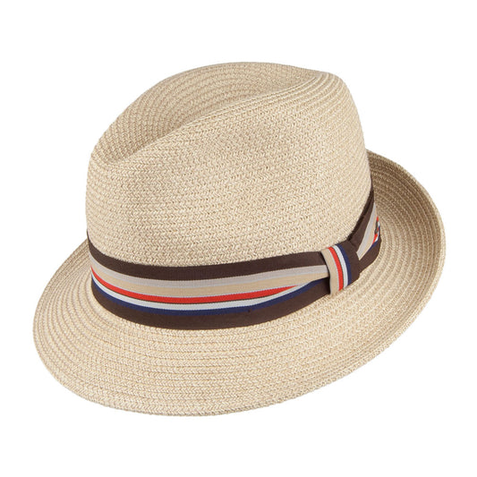 Chapeau Fedora Salem naturel BAILEY