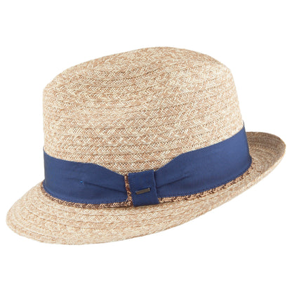 Chapeau Trilby en Raphia Romeo naturel BAILEY