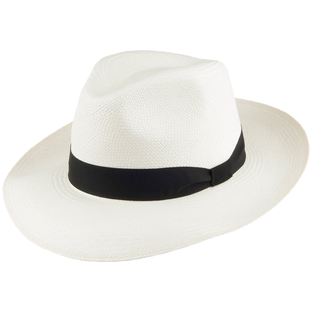 Chapeau Panama Fedora Pico décoloré SIGNES