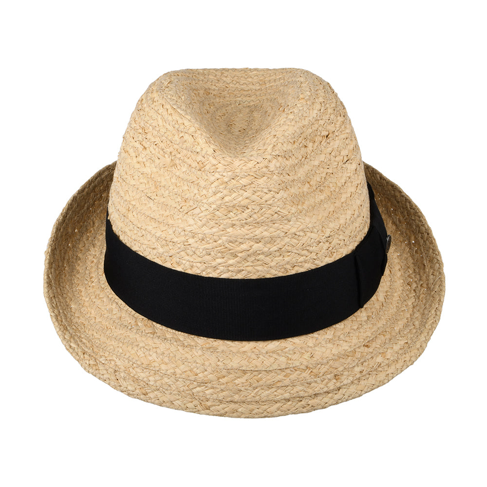 Chapeau Trilby en Raphia Saybrook naturel JAXON & JAMES