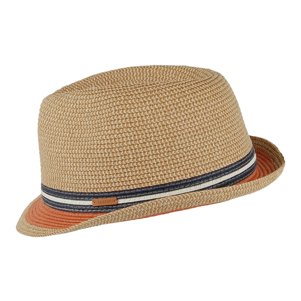 Chapeau Trilby Été Fluoriet naturel BARTS