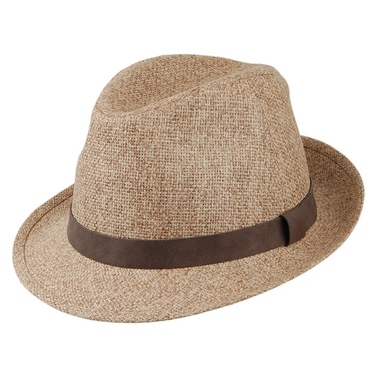Chapeau Trilby en Paille sable FAILSWORTH
