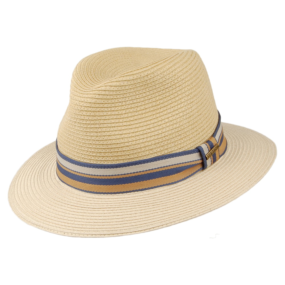 Chapeau Fedora Safari Traveller naturel STETSON