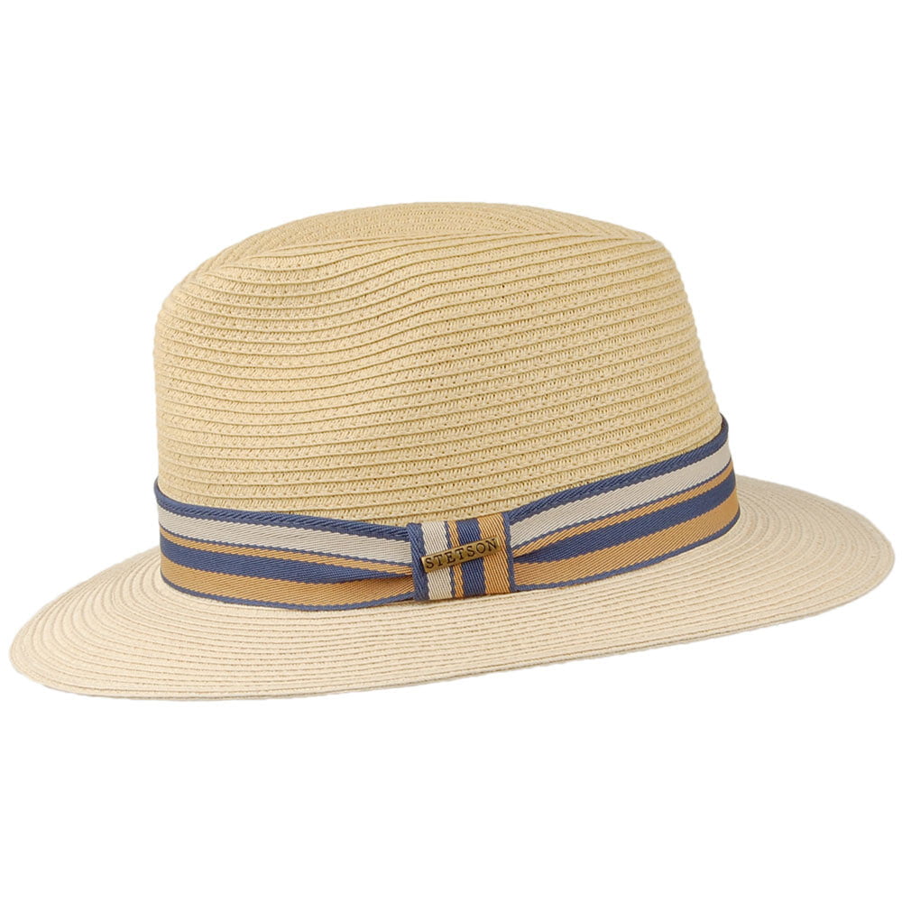 Chapeau Fedora Safari Traveller naturel STETSON