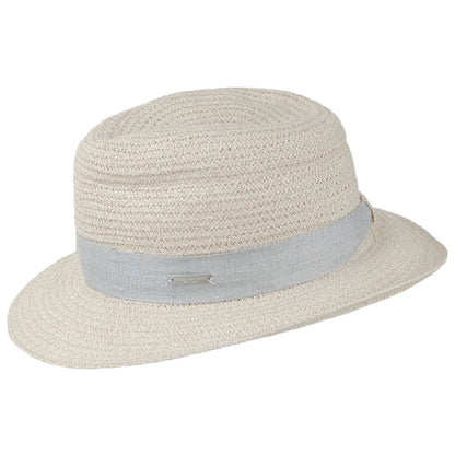 Chapeau Fedora Été naturel SEEBERGER