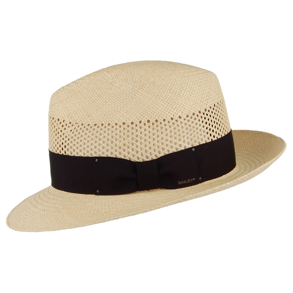 Chapeau Fedora Panama Groff naturel BAILEY