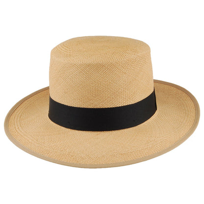 Chapeau Canotier Panama à Bord Large Camila naturel CHRISTYS