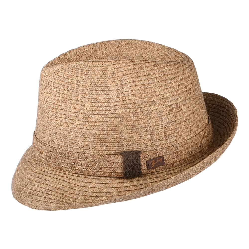 Chapeau Trilby Frankie Special naturel foncé BAILEY
