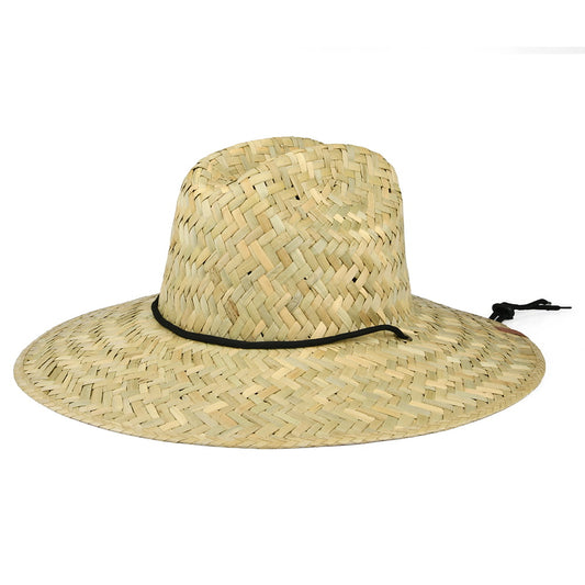 Chapeau Lifeguard en Paille avec Corde Noire Bells II beige sable BRIXTON