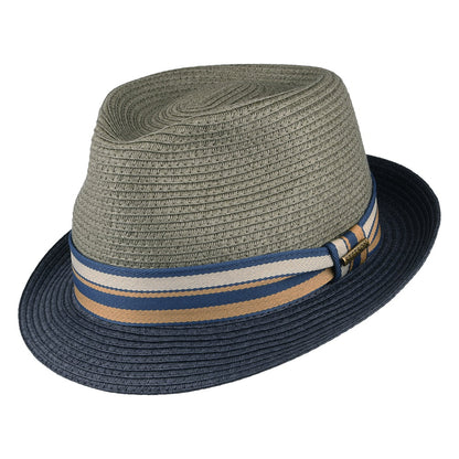 Chapeau Trilby Adams gris-bleu STETSON