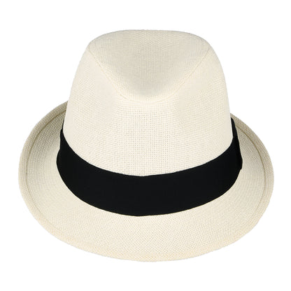 Chapeau Trilby en Paille Toyo naturel FAILSWORTH