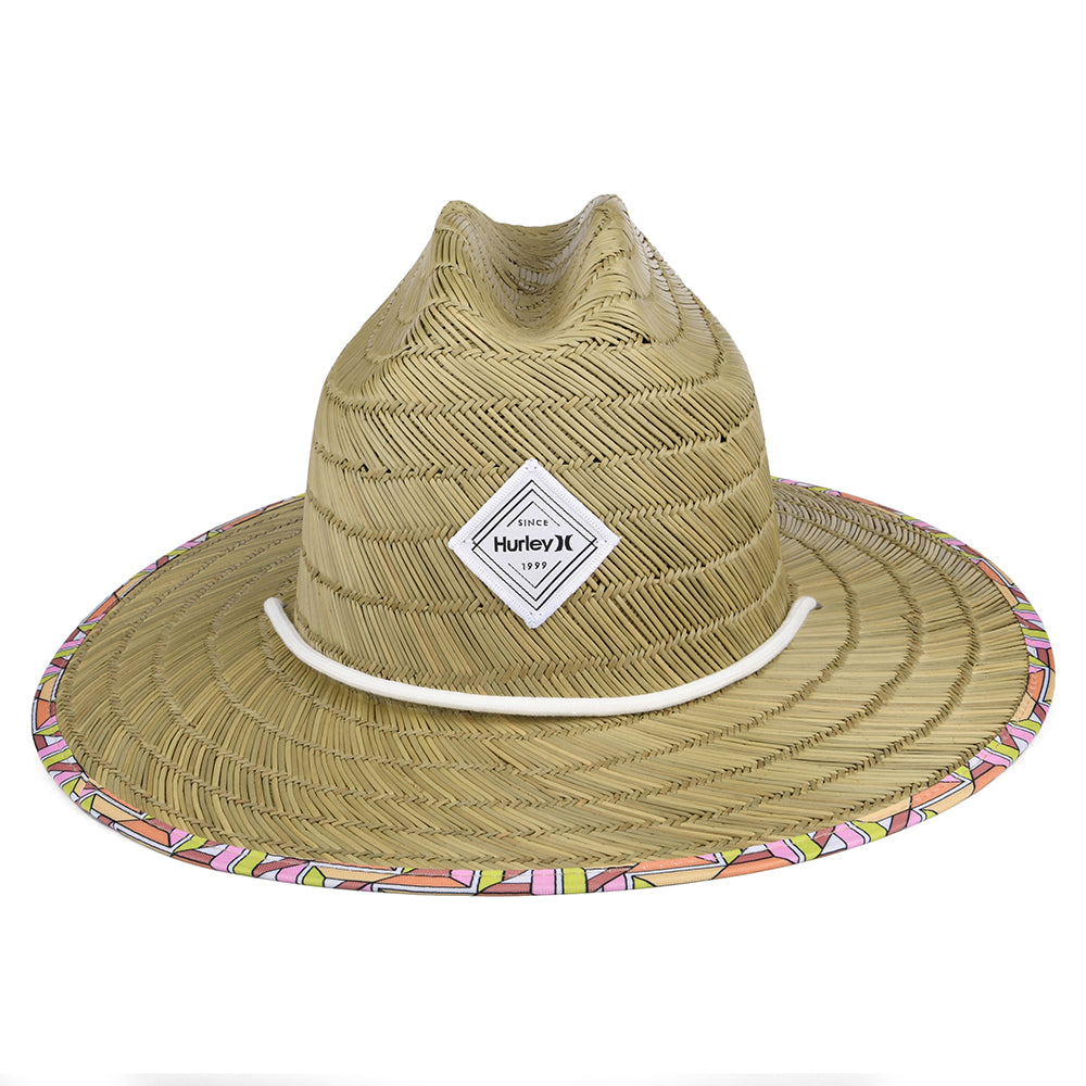 Chapeau Lifeguard Femme en Paille Diamond naturel HURLEY