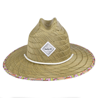 Chapeau Lifeguard Femme en Paille Diamond naturel HURLEY