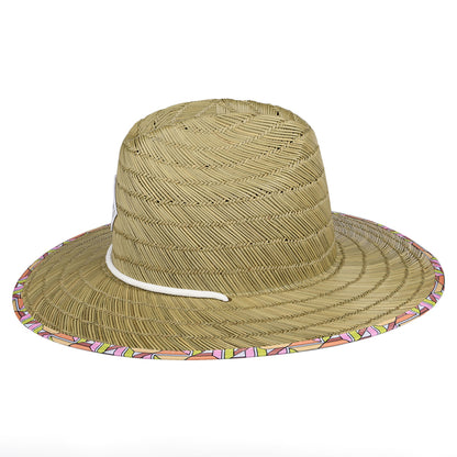 Chapeau Lifeguard Femme en Paille Diamond naturel HURLEY