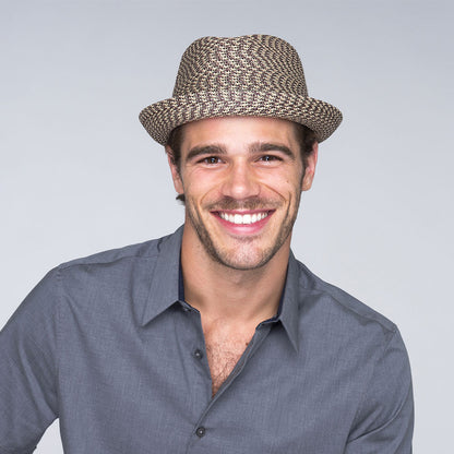 Chapeau Trilby Mannes sable-marron-multi BAILEY